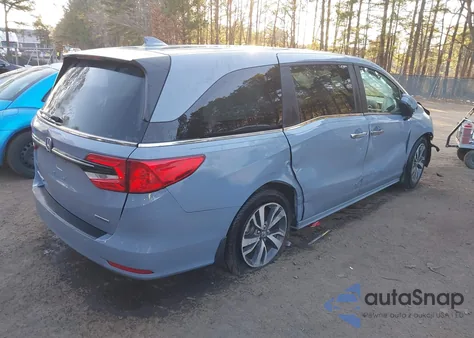 2023 Honda Odyssey Touring from USA, damaged, VIN 5FNRL6H80PB073635